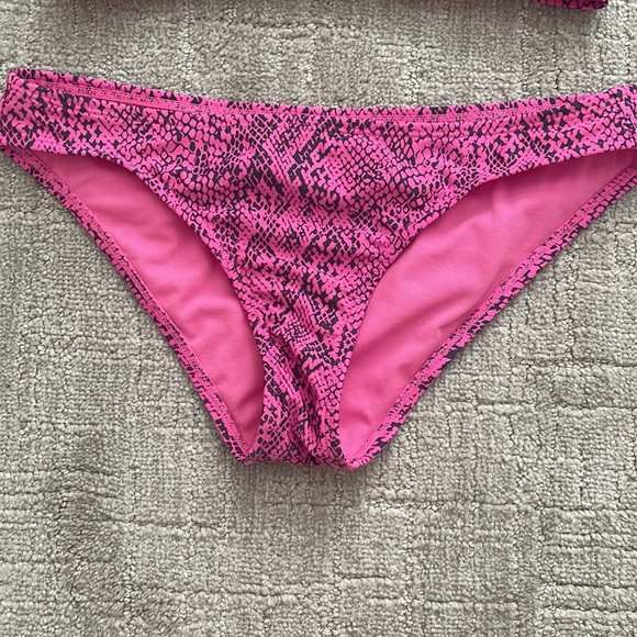 target pink and black snakeskin bikini - Picture 2 of 4